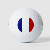 Franse vlag Thermal Tumbler Golfballen (Voorkant)