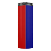 Franse vlag Thermal Tumbler Thermosbeker (Achterkant)