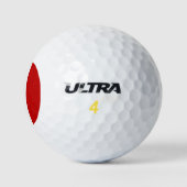 Franse Vlag Thermische Tumbler Golfballen (Logo)