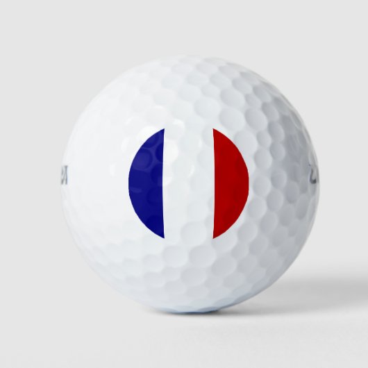 Franse Vlag Thermische Tumbler Golfballen (Voorkant)