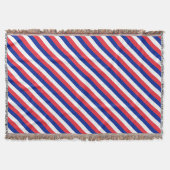 Franse vlag Throw Blanket Deken (Voorkant)