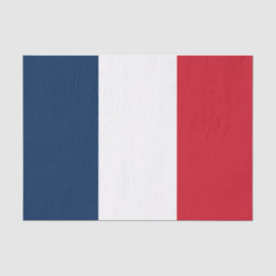 Franse vlag tissuepapier