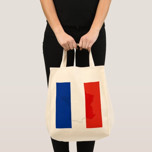 Franse vlag tote bag (Voorkant (product))
