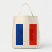 Franse vlag tote bag (Voorkant)