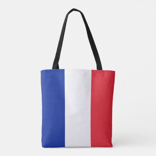 Franse vlag tote bag (Achterkant)