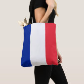 Franse vlag tote bag (Dichtbij)