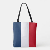 Franse vlag tote bag (Achterkant)