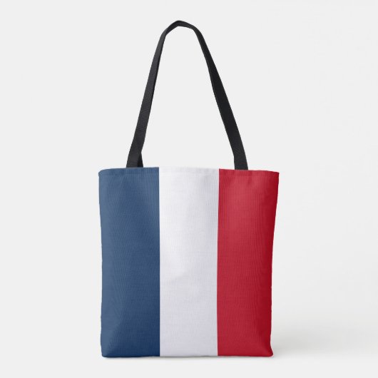 Franse vlag tote bag (Achterkant)