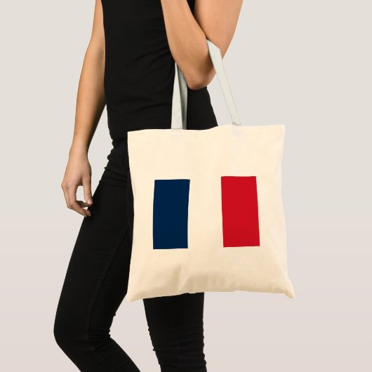 Franse vlag tote bag (Voorkant (product))