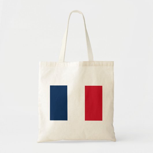 Franse vlag tote bag (Voorkant)