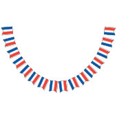 Franse vlag: Tricolor Bastille Day Party-banner Vlaggetjes (Alle)