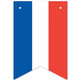 Franse vlag: Tricolor Bastille Day Party-banner Vlaggetjes