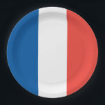 Franse vlag: Tricolor Bastille Day Party Papieren Bordje<br><div class="desc">Festieve borden met de Franse Tricolor! Een perfect cadeau voor Franstaligen! Ideaal voor een feest op de Bastille Dag op 14 juli of een "Bon Voyage"-feest voor een student die in het buitenland studeert. Laat ze ter beschikking staan bij het ondersteunen van Les Bleus tijdens voetbalwedstrijden of internationale sportevenementen. Vive...</div>