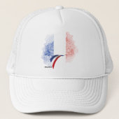 Franse vlag trucker pet (Voorkant)