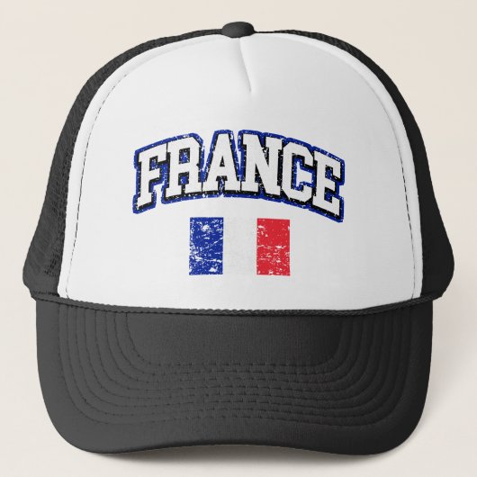 Franse vlag trucker pet (Voorkant)
