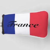 Franse vlag van de Franse douane-golfhoezen Golfheadcover (Voorkant)