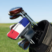Franse vlag van de Franse douane-golfhoezen Golfheadcover (Insitu)