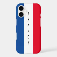 Franse vlag van Frankrijk gepersonaliseerde aangep