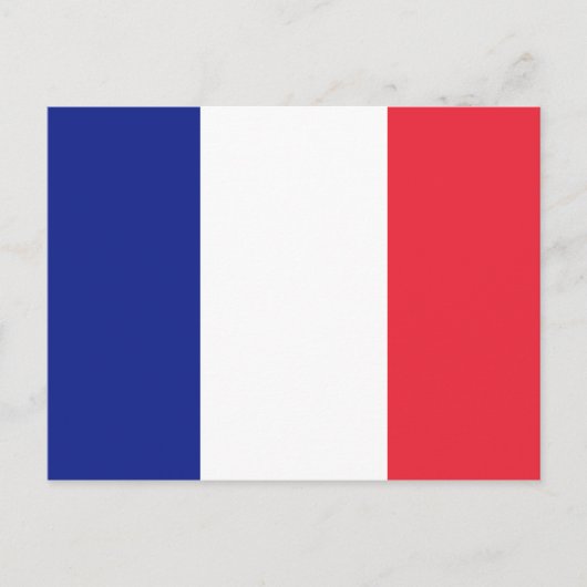 Franse vlag van Franse briefkaarten (Voorkant)