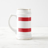 Franse vlag van Polynesië Bierpul (Links)