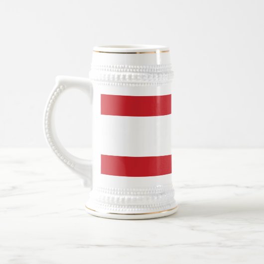 Franse vlag van Polynesië Bierpul (Links)