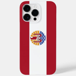 Franse vlag van Polynesië Case-Mate iPhone 14 Pro Max Hoesje