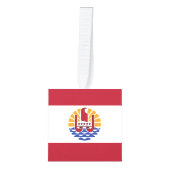 Franse vlag van Polynesië Decoratie (Voorkant)