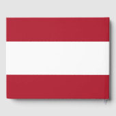 Franse vlag van Polynesië Gastenboek (Achterkant)