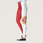Franse vlag van Polynesië Leggings (Links)