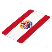 Franse vlag van Polynesië Magneet (Linkerzijde)