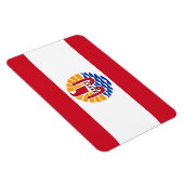Franse vlag van Polynesië Magneet (Rechterzijde)