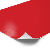 Franse vlag van Polynesië Perfect Poster (Hoek)