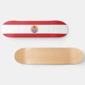 Franse vlag van Polynesië Persoonlijk Skateboard (Horizontaal)