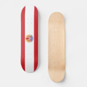 Franse vlag van Polynesië Persoonlijk Skateboard (Voorkant)