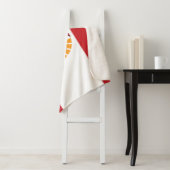 Franse vlag van Polynesië Sherpa Deken (In situ)