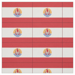 Franse vlag van Polynesië Stof