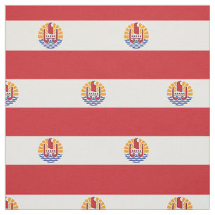 Franse vlag van Polynesië Stof