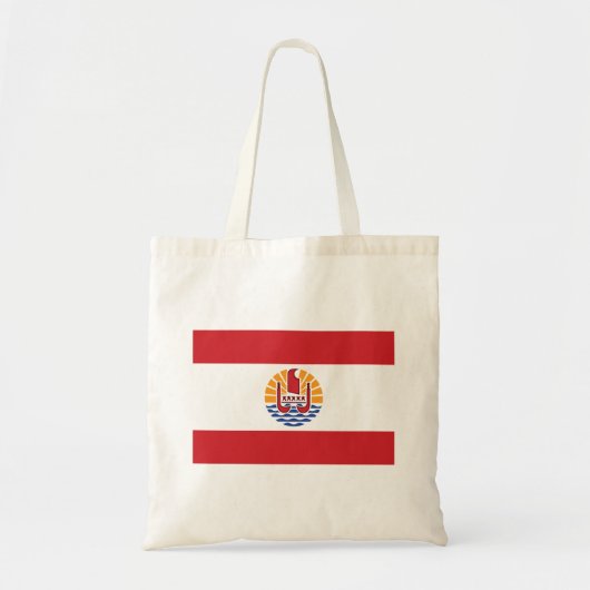 Franse vlag van Polynesië Tote Bag (Voorkant)