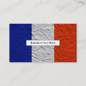 franse vlag visitekaartje (Achterkant)