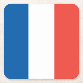Franse vlag, Vive la France, Bastille Dag Feest Kartonnen Onderzetters