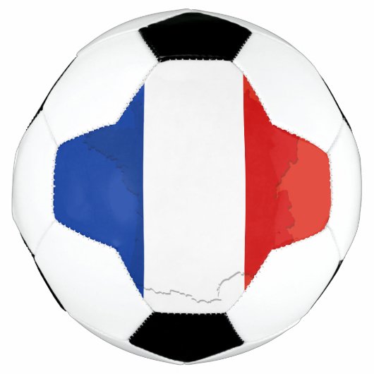 Franse vlag voetbal (Voorkant)