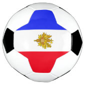 Franse vlag voetbal (Gedraaid)