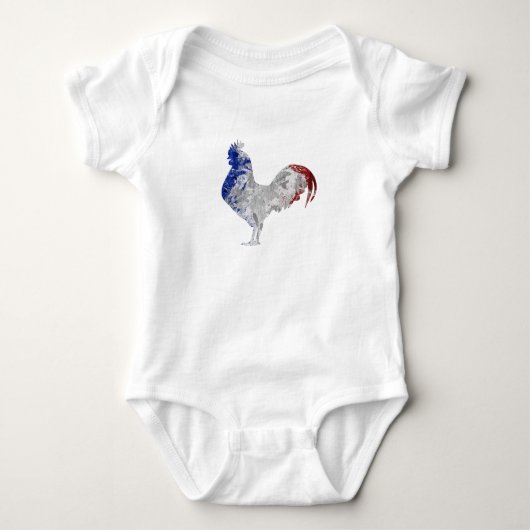 Franse vlag voor roestwater romper (Voorkant)