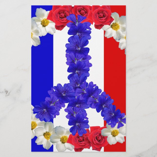 franse vlag - vredesvlag (Voorkant)