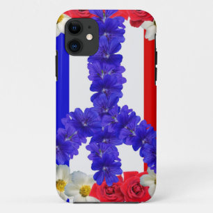 franse vlag - vredesvlag Case-Mate iPhone case