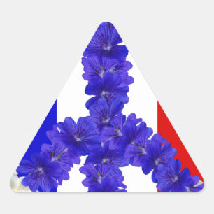franse vlag - vredesvlag sticker