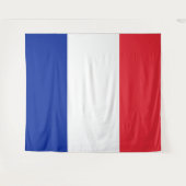 FRANSE VLAG WANDKLEED (Voorkant (horizontaal))