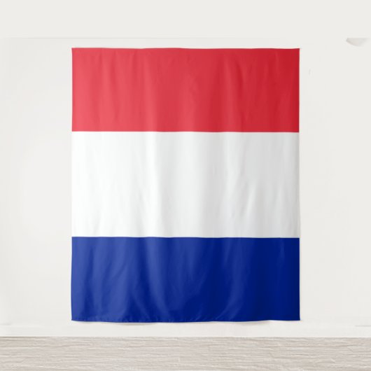 FRANSE VLAG WANDKLEED (Voorkant)