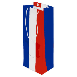 Franse vlag wijn cadeautas