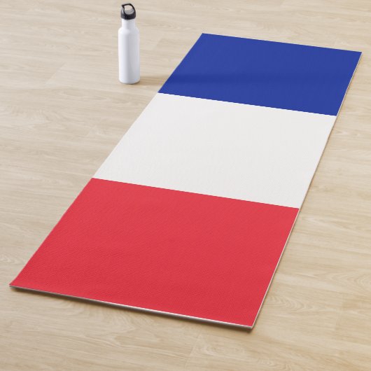 Franse vlag yogamat (In situ)